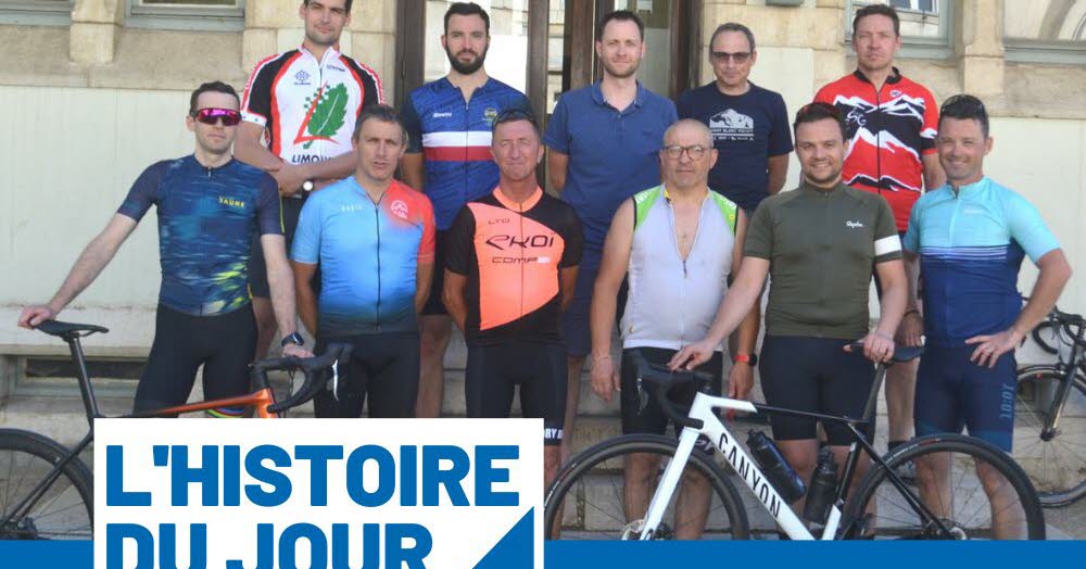 Ain Ces cyclotouristes viennent reconnaître une étape du Tour de France